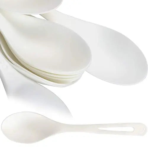 White Biodegradable Spoons - 25 Pack Avant Grub