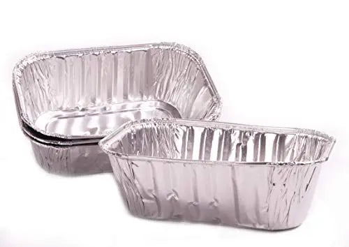 1 Lb Silver Foil Aluminum Loaf Pans-Avant Grub