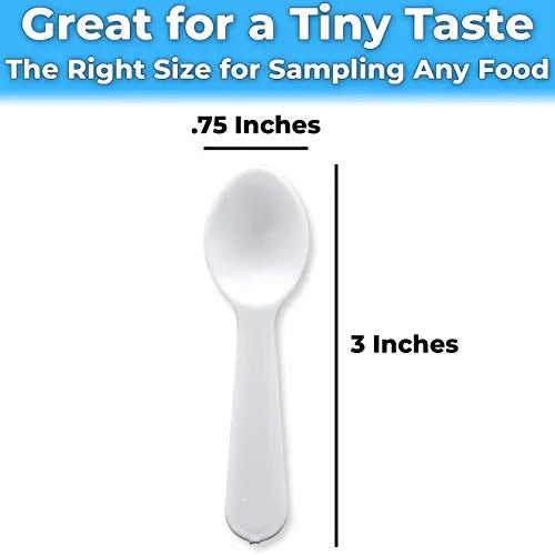 Multi Colors 3" Neon Taster Spoon - Small - 100 Pack Avant Grub