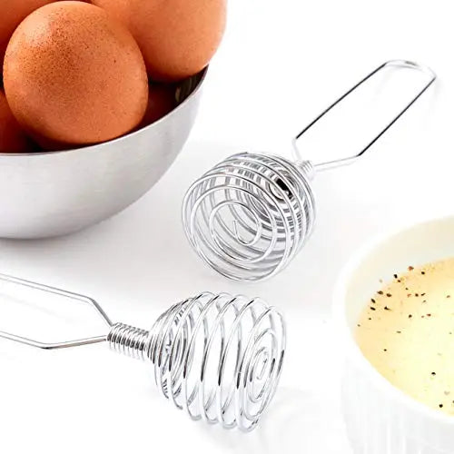 Stainless Steel French Coil Whisk - 8 Inch - 1 Pack Avant Grub