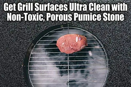 Black Cleaning Grill Brick - 8"x4"x3.5" - 1 Pack Avant Grub
