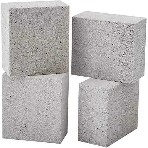 4" X 3.5" Grey Grill Bricks Avant Grub