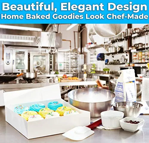 White Bakery Box For Pie Or Cake - 10" - 1 Pack Avant Grub