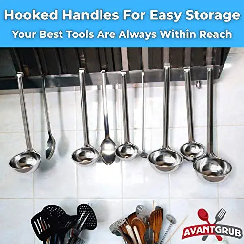 2 Oz Stainless Steel Ladles Avant Grub