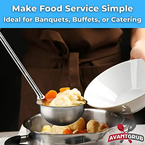 2 Oz Stainless Steel Ladles Avant Grub