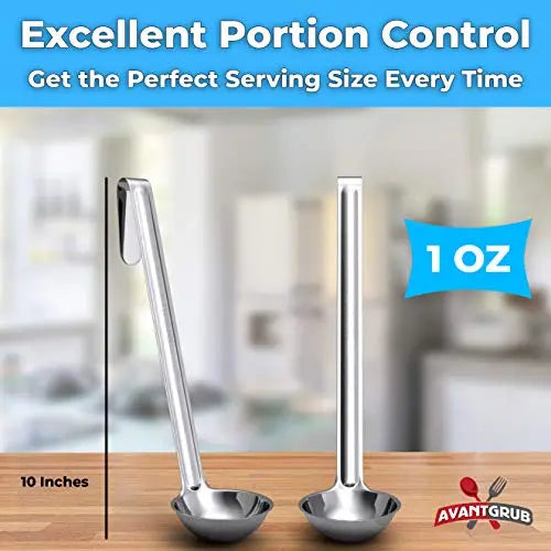 2 Oz Stainless Steel Ladles Avant Grub