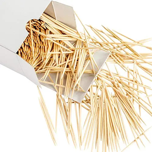 Wood Toothpicks - Packaged Box - 800 Pack Avant Grub