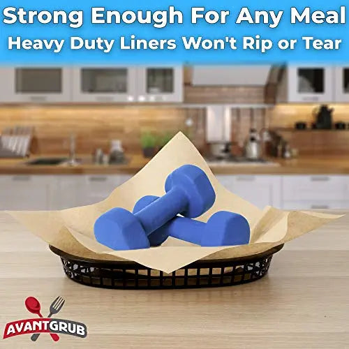 Brown Deli Liner - Small - 100 Pack Avant Grub