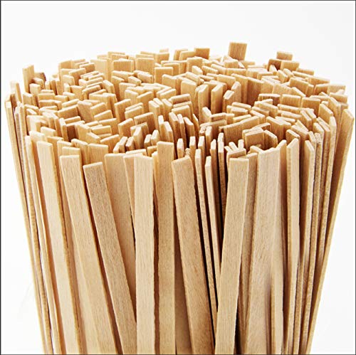 1000 Count Wooden Coffee Stir Sticks, Bulk Wood Stirrers for Coffee and Tea, Disposable Drink Stirrers for Hot Drinks, 5.5 inch Wooden Coffee