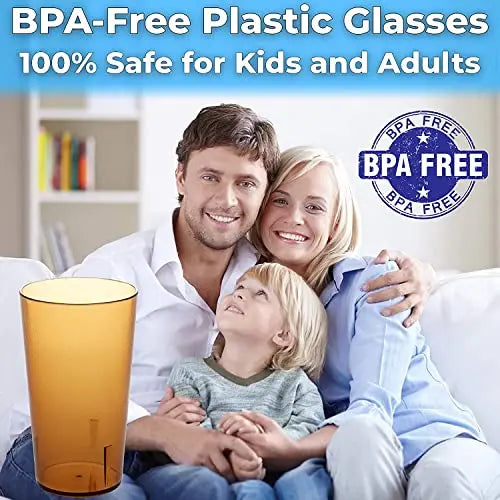 Red -12 oz. Pebbled Plastic Tumbler - 6 Tumblers Avant Grub
