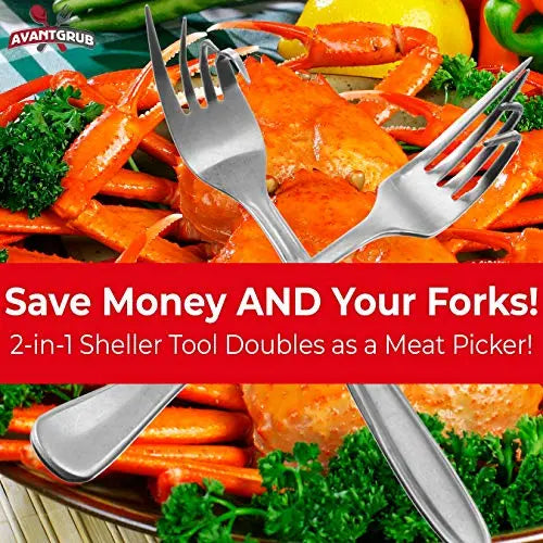 Dark Red Shuckaneer Sheller - 7.5" - 2 Pack Avant Grub