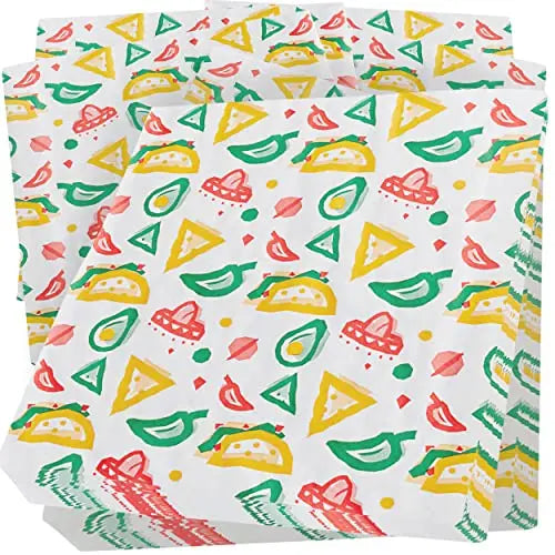 Mexican Print Deli Wrap Paper - 12" - 50 Pack Avant Grub