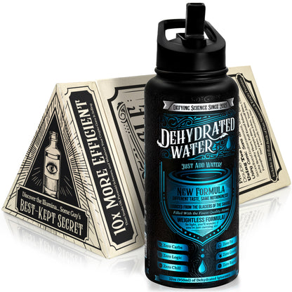 Avant Grub 32 Oz Dehydrated Water Bottle Gag Gift