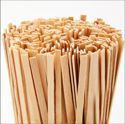 1000 Pack - Avant Grub - Wood Drink Stirrers - Natural - 5.5 Inch
