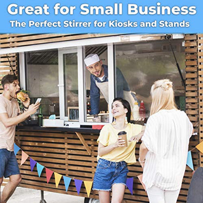 1000 Pack - Avant Grub - Wood Drink Stirrers - Natural - 5.5 Inch