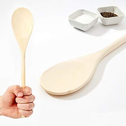 Natural Wooden Spoon - Multipack - 3 Pack