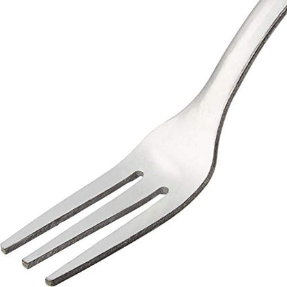Silver 5 5/8 Stainless Steel Cocktail Fork - Small - 12 Forks