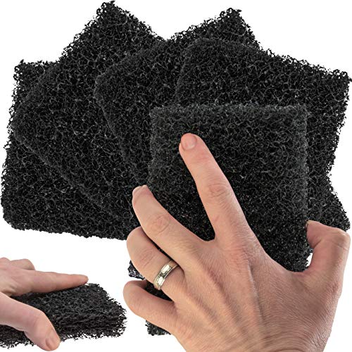 Black Cleaning Scour Pad - 4x6" - 5 Pack